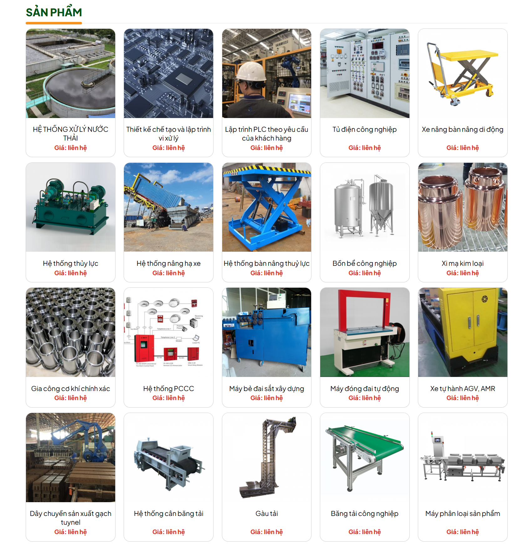 IV. Sản phẩm - Dịch vụ